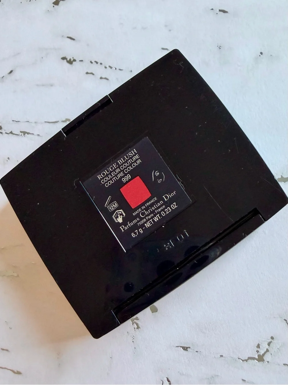 Dior Rouge Powder Blush in 999 - OG pan NWOBox